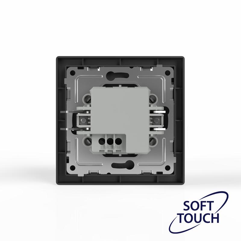 Датчик движения СП Pixel IP20 механизм карбон TOKOV ELECTRIC TKE-PX-P1IS-C14