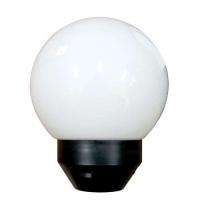 Светильник НТУ 06-40-01 "Шар" d160 Г IP55 опал ПММА /корпус черный Элетех 1030480082