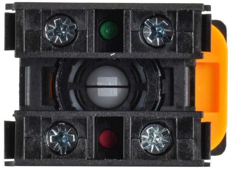 Переключатель 2 полож. 1НО+1НЗ возвратный черн. MASTER IEK MI-SW60-11X22-3-24-2-K02