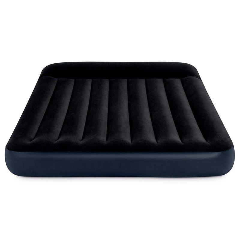 Матрас надувной 152х203х25см с подголовником (64143) INTEX 6941057413556